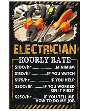 Awesome Electrician's 11x17 Poster front