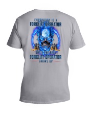 Until the real Forklift Operator shows up V-Neck T-Shirt thumbnail