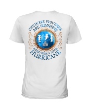 Childcare Providers:sunshine mixed with hurricane Ladies T-Shirt thumbnail