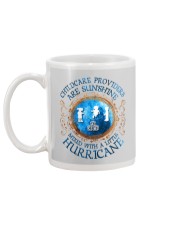 Childcare Providers:sunshine mixed with hurricane Mug tile