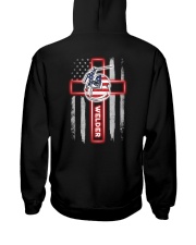Proud American Welder Flag Hooded Sweatshirt thumbnail