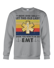 Old Lady will show how to be an Emt Crewneck Sweatshirt thumbnail