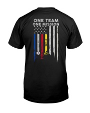One Team One Mission Tow Truck Operator Classic T-Shirt back