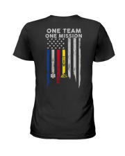 One Team One Mission Tow Truck Operator Ladies T-Shirt thumbnail