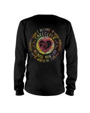 Caregiver because Your life is worth my time Long Sleeve Tee tile
