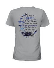 Don't face your problems alone Nurse Ladies T-Shirt tile