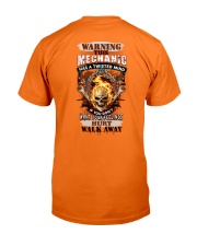 Mechanic has a twisted mind Classic T-Shirt back