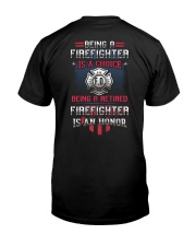Being a Retired Firefighter is an Honor Premium Fit Mens Tee tile