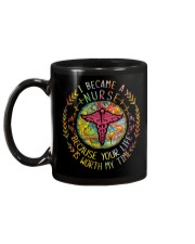 Nurse because Your life is worth my time Mug tile