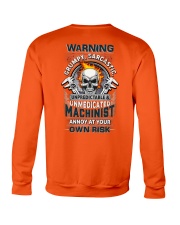 Machinist: Annoy at your own risk Crewneck Sweatshirt thumbnail