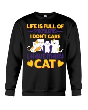 I have many cat Crewneck Sweatshirt tile