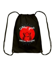 New year new hope Drawstring Bag tile