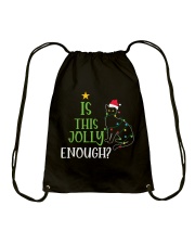 Is this jolly enough Drawstring Bag tile
