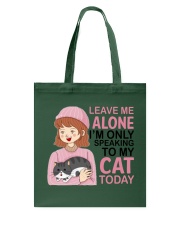 Leave me alone Tote Bag tile