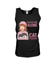 Leave me alone Unisex Tank tile