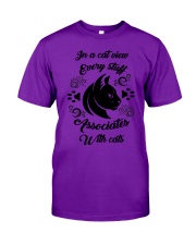 Associates with cats Classic T-Shirt front