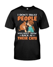 Meow back at their cats Classic T-Shirt tile