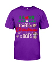 Christmas and cats Classic T-Shirt front