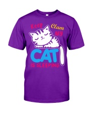 My cat is sleeping Classic T-Shirt front