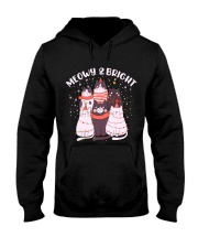 Meowy and bright Hooded Sweatshirt tile