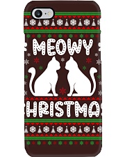Meowy Christmas Phone Case tile