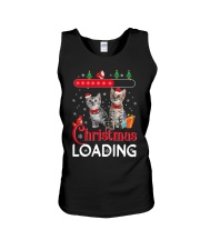 Christmas loading Unisex Tank tile