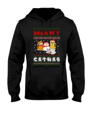 Meawy catmas Hooded Sweatshirt tile