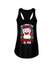 All I want for Christmas is you Ladies Flowy Tank tile