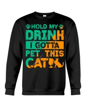 I gotta pet this cat Crewneck Sweatshirt tile
