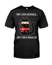 Ninja cat Classic T-Shirt tile