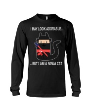 Ninja cat Long Sleeve Tee tile