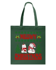 Meowy Christmas Tote Bag tile