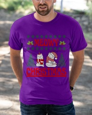 Meowy Christmas Classic T-Shirt apparel-classic-tshirt-lifestyle-front-50
