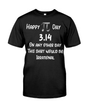 Math Pi Day Funny shirts Classic T-Shirt front