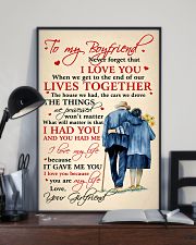 Family To My Boyfriend Lives Together 11x17 Poster lifestyle-poster-2