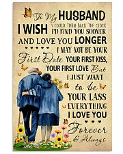 Family To My Husband I Could Turn Back The Clock 11x17 Poster front