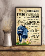 Family To My Husband I Could Turn Back The Clock 11x17 Poster lifestyle-poster-3