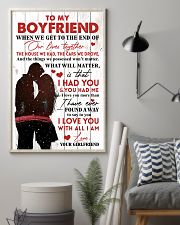 Family To My Boyfriend When We Get To The End 11x17 Poster lifestyle-poster-1