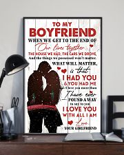 Family To My Boyfriend When We Get To The End 11x17 Poster lifestyle-poster-2