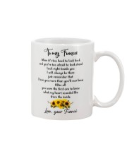 Famlily To My Fiancee I Will Always Be There Mug front