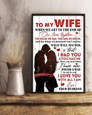 Family To My Wife When We Get To The End 11x17 Poster lifestyle-poster-3