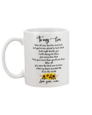 Famlily To My Son I Will Always Be There Mug back