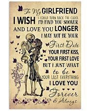 Skull To My Girlfriend Could Turn Back The Clock 11x17 Poster front