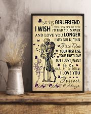 Skull To My Girlfriend Could Turn Back The Clock 11x17 Poster lifestyle-poster-3