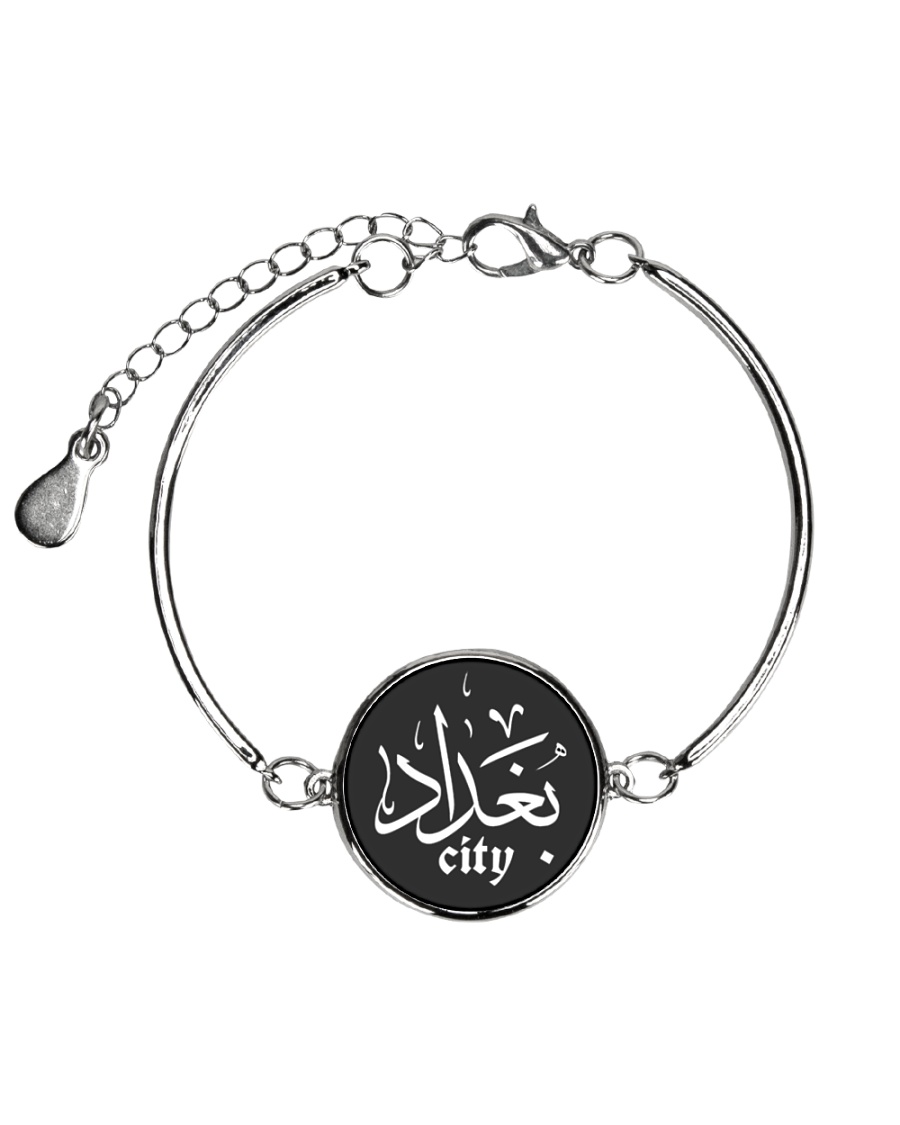 baghdad Metallic Circle Bracelet
