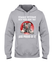 Vet been female Hooded Sweatshirt tile