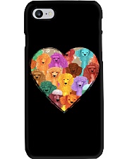 poodle heart shape Phone Case tile