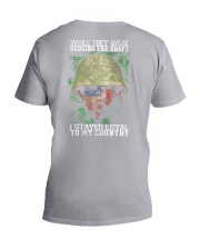 Vet stay loyal V-Neck T-Shirt tile