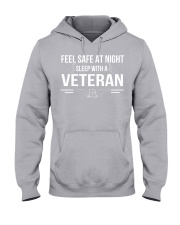 Vet feel safe Hooded Sweatshirt tile