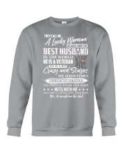 Vet lucky wife Crewneck Sweatshirt tile